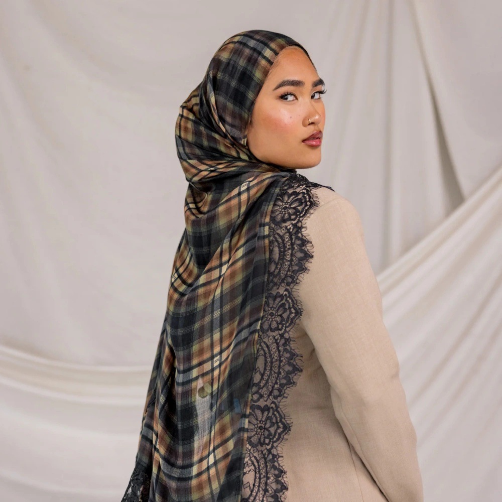 Summer Clothing Hijab - 2026 New Lace Rayon Hijabs for