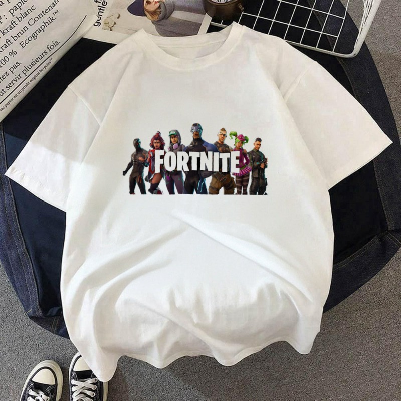 Summer Clothing Cartoon - Fortnite Clothing Tees Summer Printed Cartoon