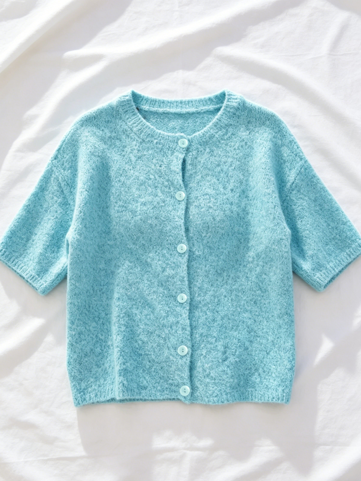 Summer Clothing For Plus Size Women - Women's plus size spring/summer knitted cardigan,