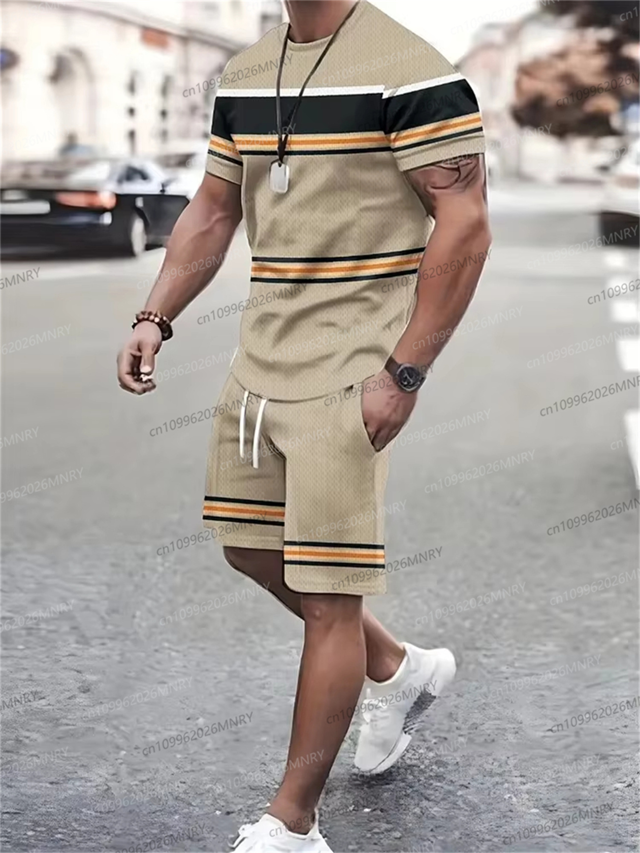 New summer men's sportswear sh - Summer Clothing For A Beach avis et prix
