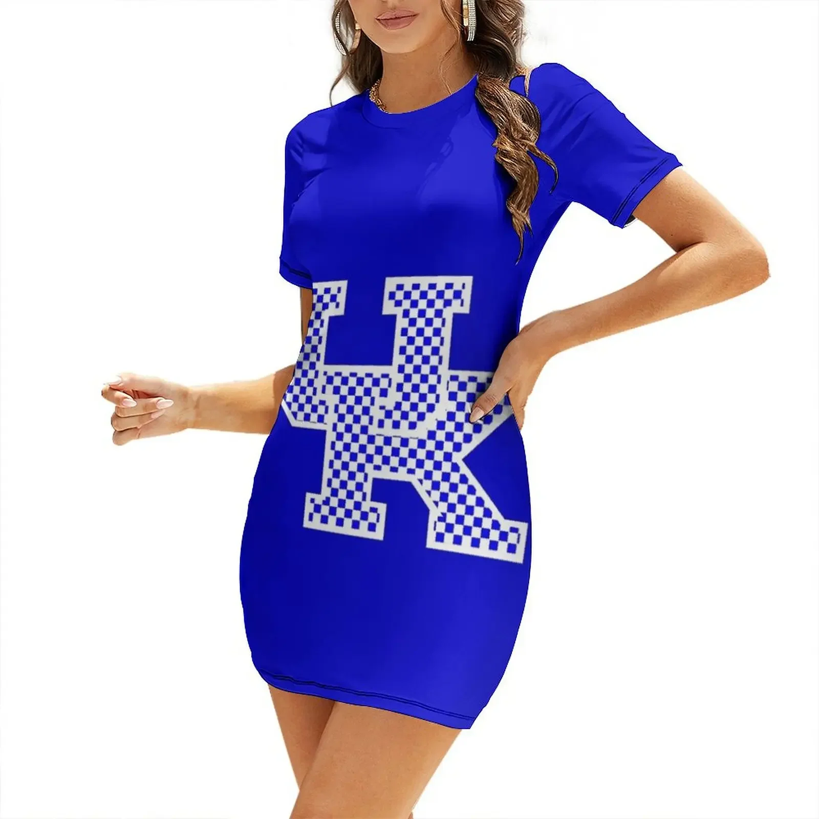 UK logo Short-Sleeved Dress dr - Womens Summer Clothing Uk avis et prix