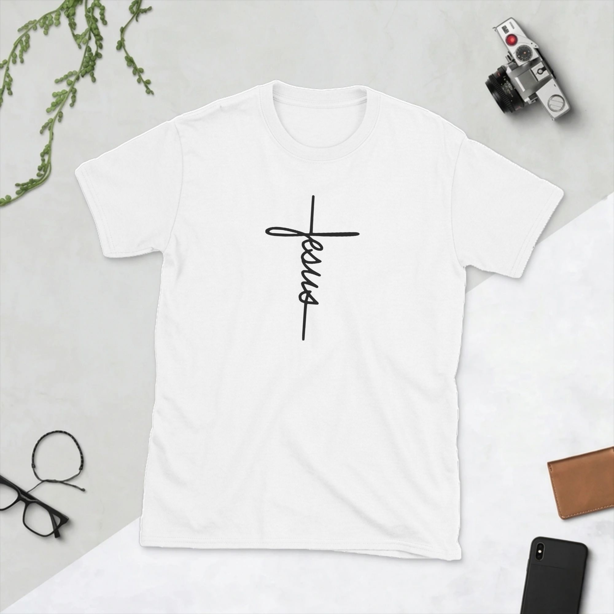 Men T-Shirts Jesus Name as a C - Summer Clothing Name avis et prix
