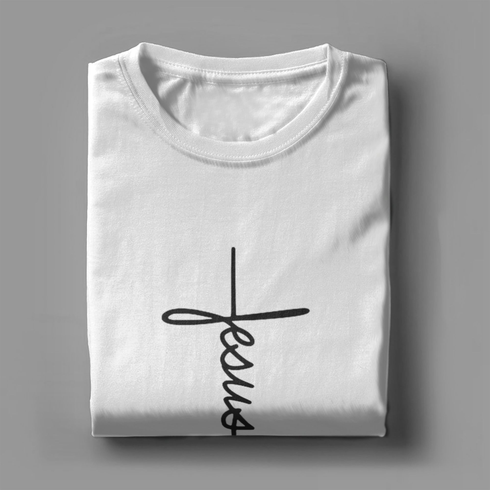 Men T-Shirts Jesus Name as a C - Summer Clothing Name avis et prix