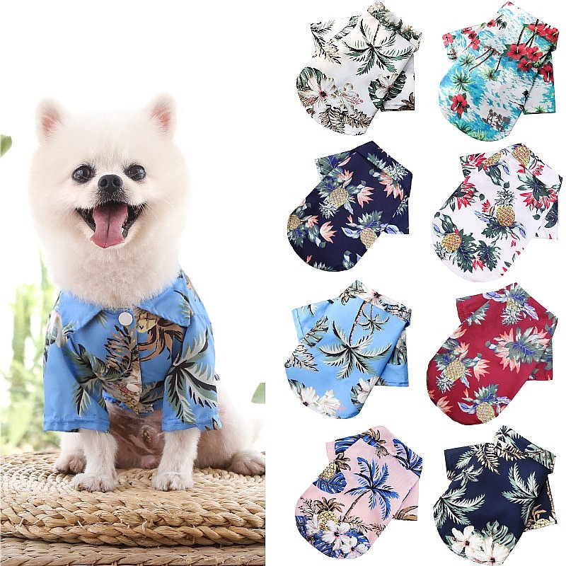 Hawaiian Beach Style Dog Cloth - Summer Dog Clothing avis et prix