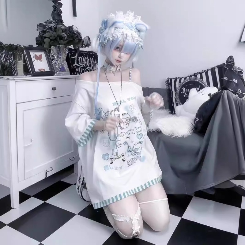 Anime Y2k Cartoon Kawaii Cat P - Summer Clothing Cartoon avis et prix