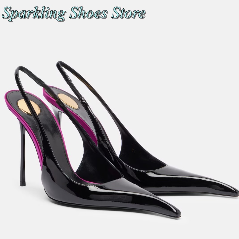 New Black Patent High Heels Pa - Summer Clothing Ladies avis et prix