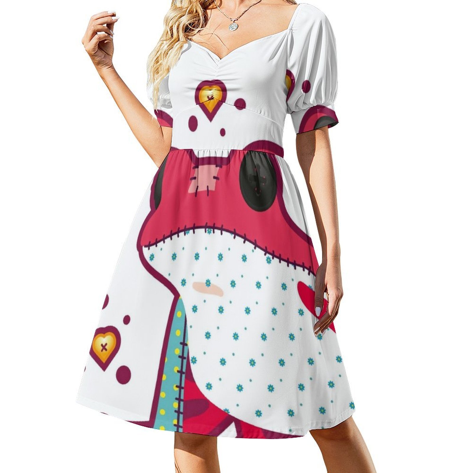 Ragdoll Frog Bohemian Sleevele - Summer Clothing For A Beach avis et prix