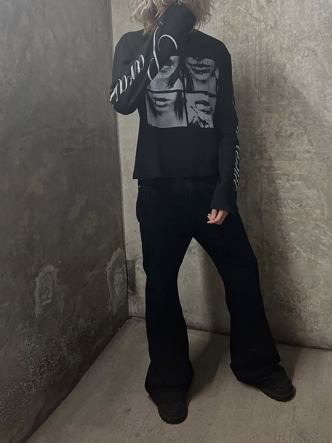 Dark style street punk unisex  - Summer Clothing Essentials avis et prix