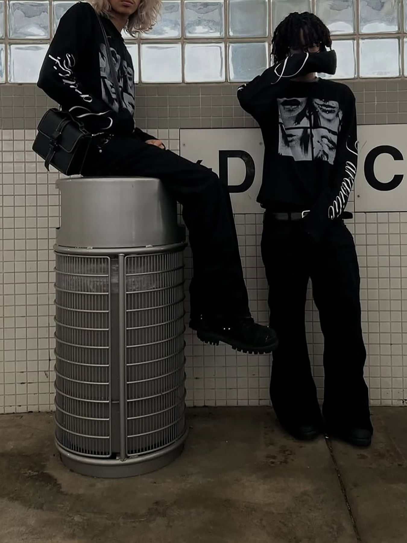 Dark style street punk unisex  - Summer Clothing Essentials avis et prix