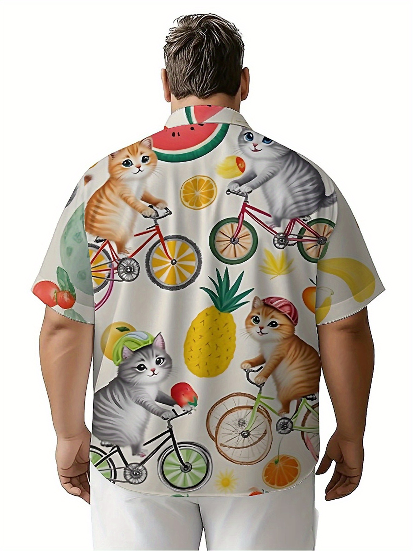 Men's Plus Size Hawaiian Shirt - Summer Clothing For A Beach avis et prix