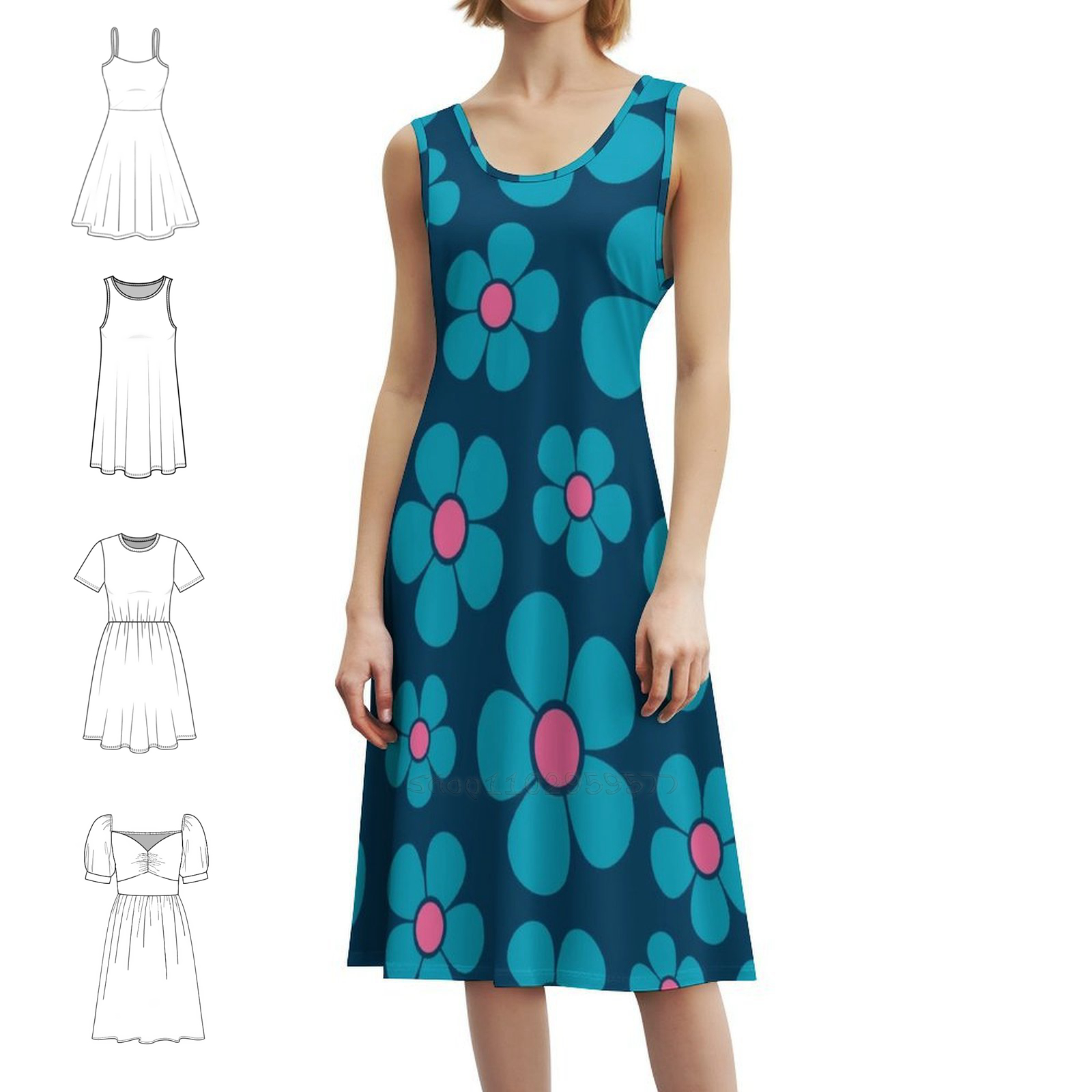 Reto 1960S Style Mid Mod Flora - Summer Clothing Styles For Women avis et prix