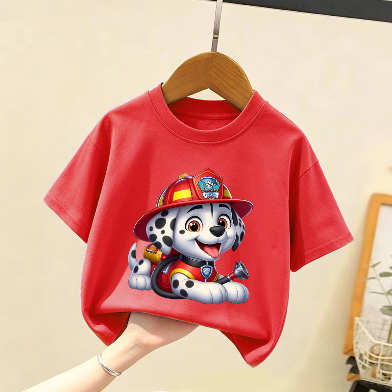 Paw Patrols Children T Shirt C - Summer Dog Clothing avis et prix