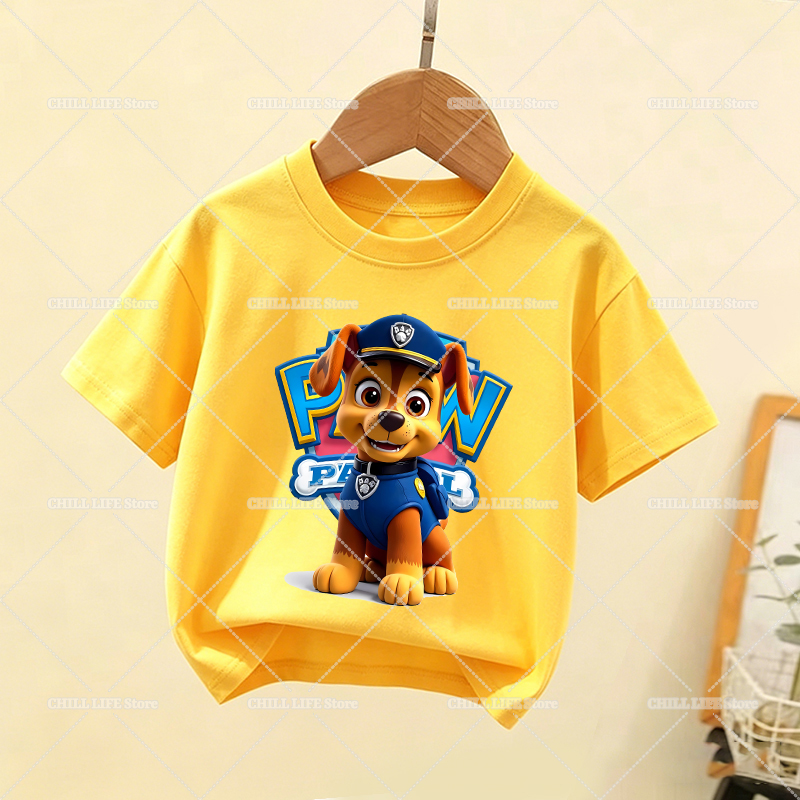 Paw Patrols Children T Shirt C - Summer Dog Clothing avis et prix