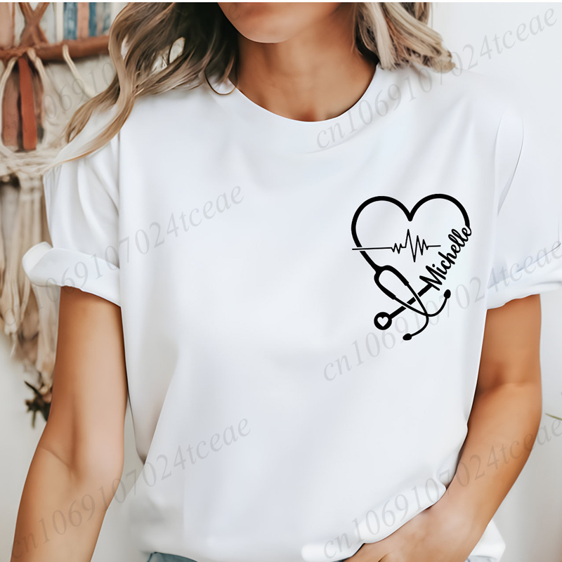 Custom Nurse Personalized Shir - Summer Clothing Name avis et prix