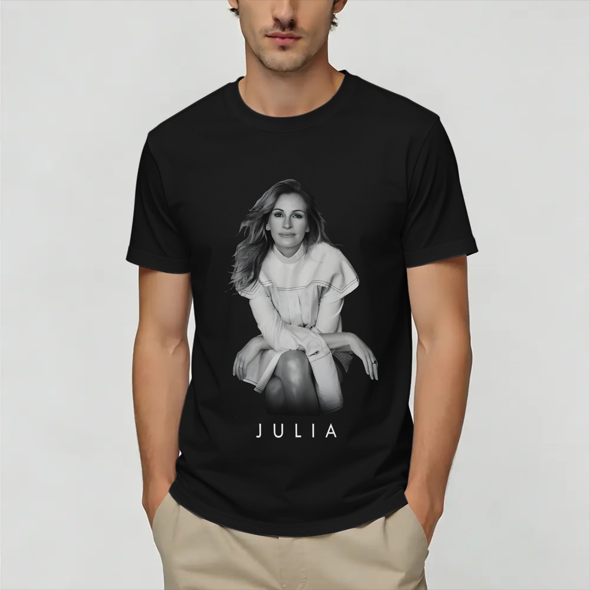Julia Roberts Pure Cotton T-Sh - Summer Roberts Clothing avis et prix