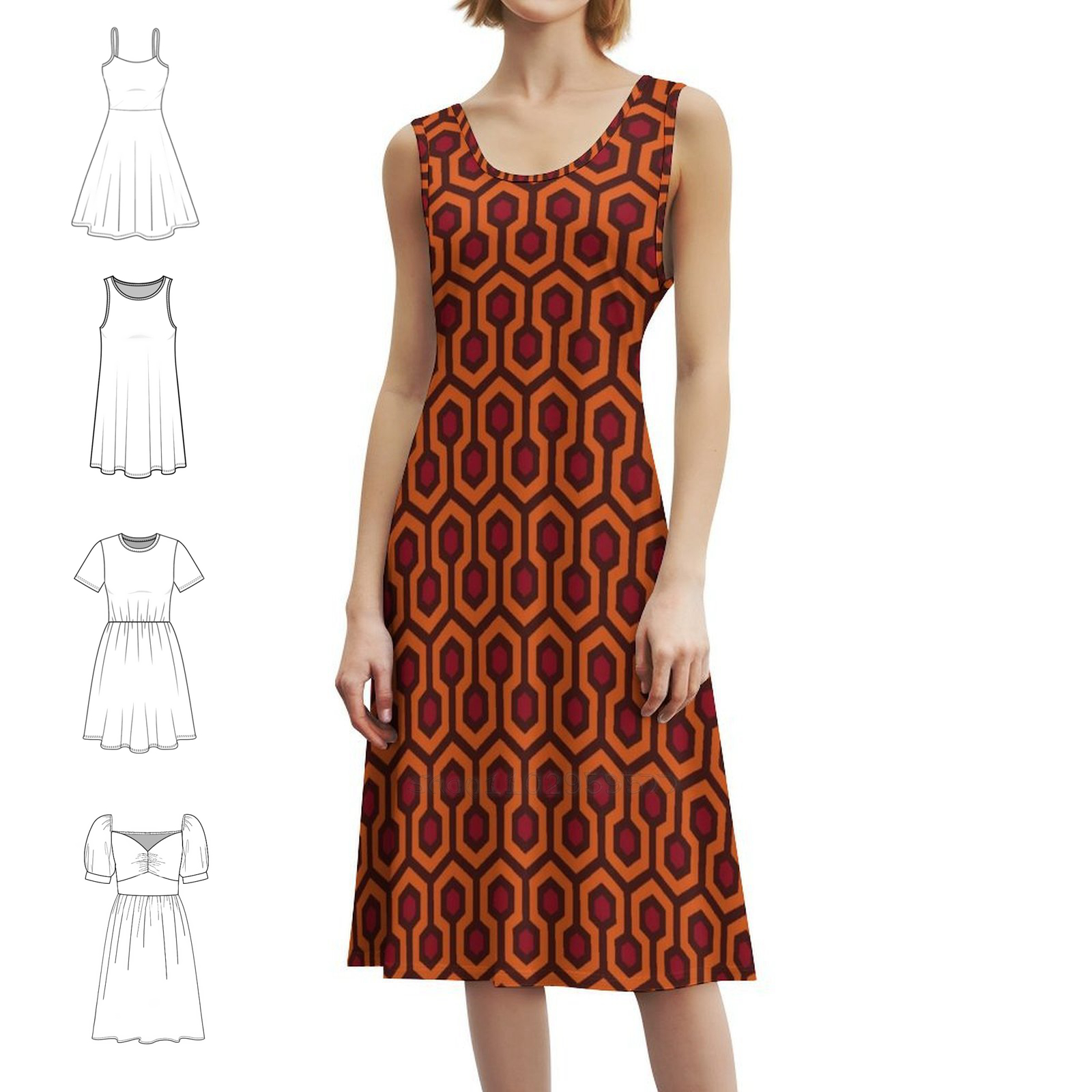 Overlook Pattern Boho Chic Dre - Summer Clothing For A Beach avis et prix