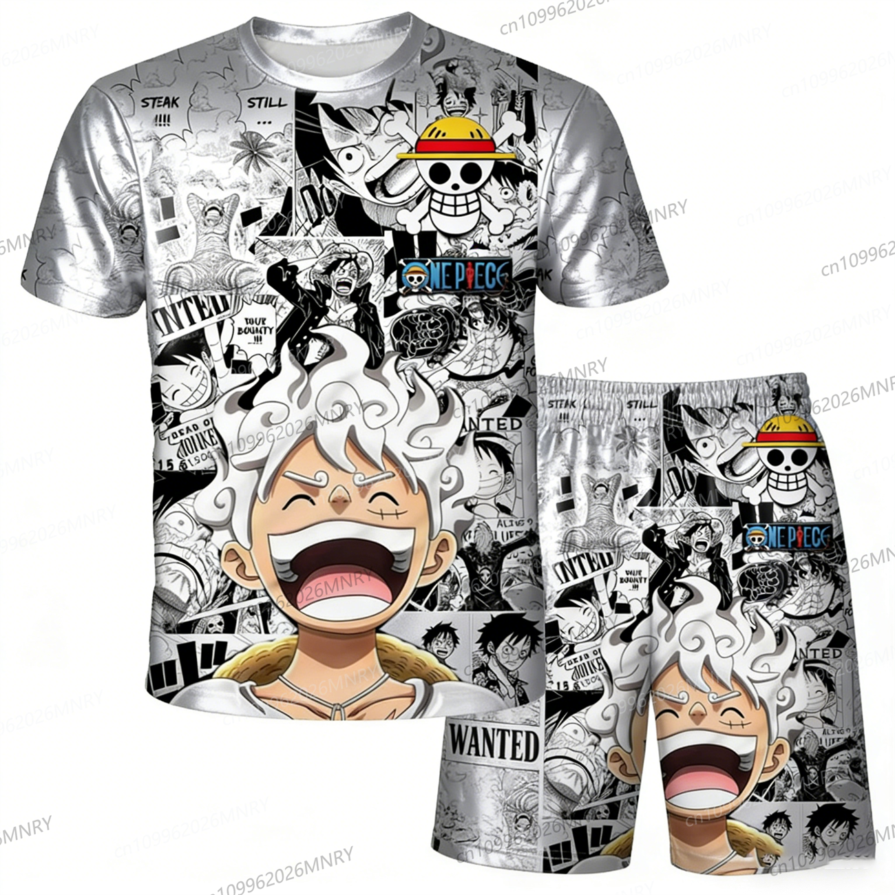 Anime One Piece 2 piece set Co - Summer Clothing For A Beach avis et prix