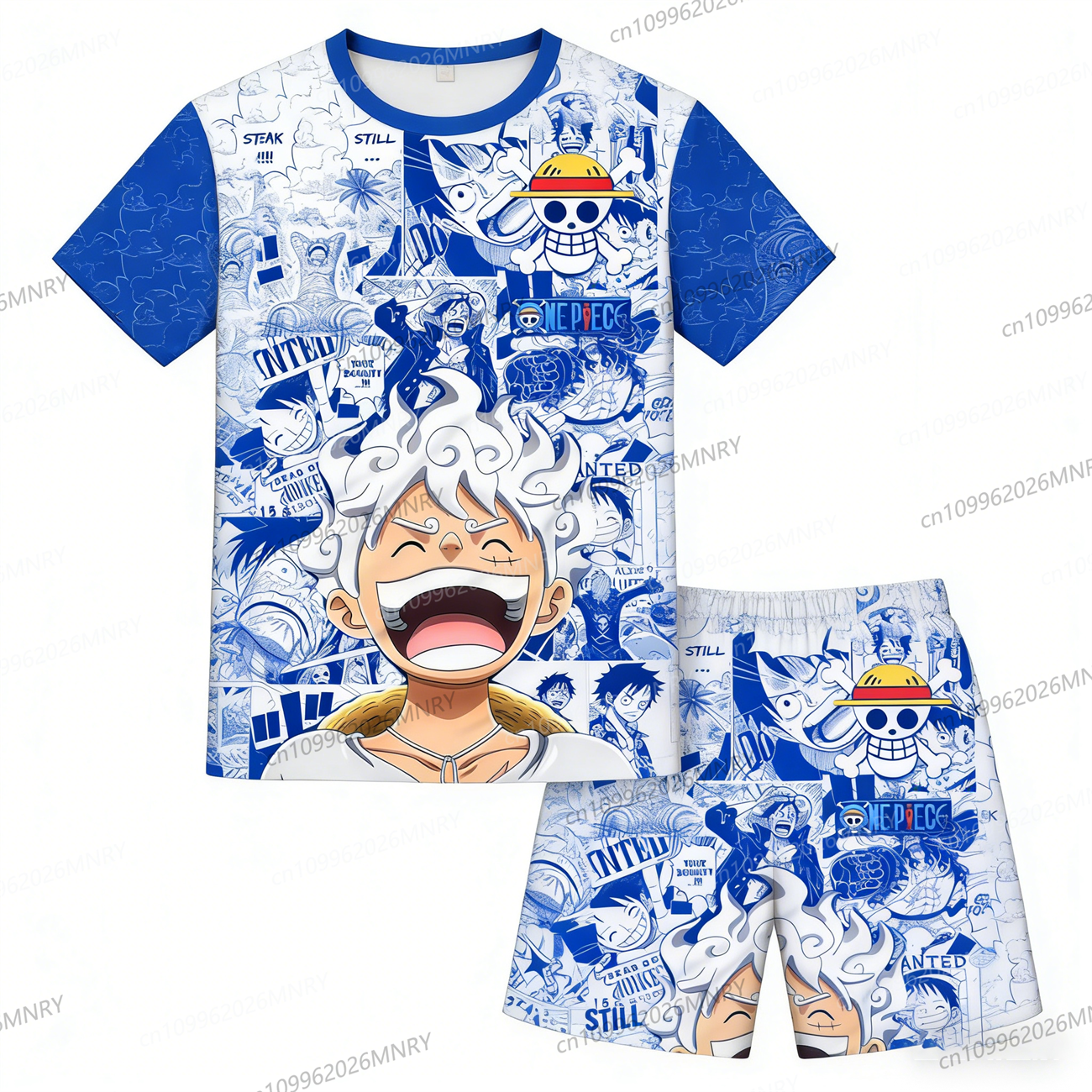 Anime One Piece 2 piece set Co - Summer Clothing For A Beach avis et prix