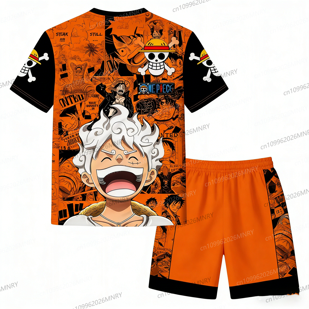 Anime One Piece 2 piece set Co - Summer Clothing For A Beach avis et prix