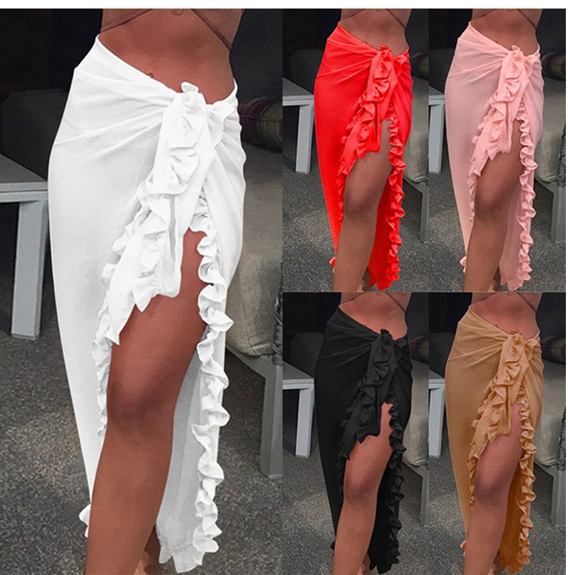 5 Colors Ruffle Sarong for Wom - Sarong Pareo Wrap avis et prix