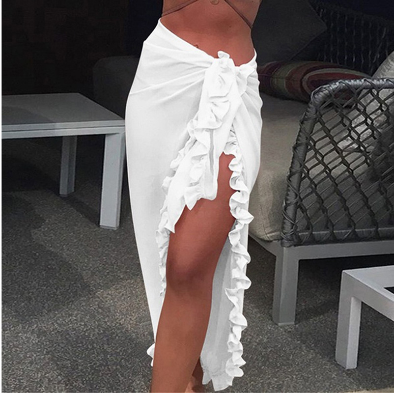 5 Colors Ruffle Sarong for Wom - Sarong Pareo Wrap avis et prix