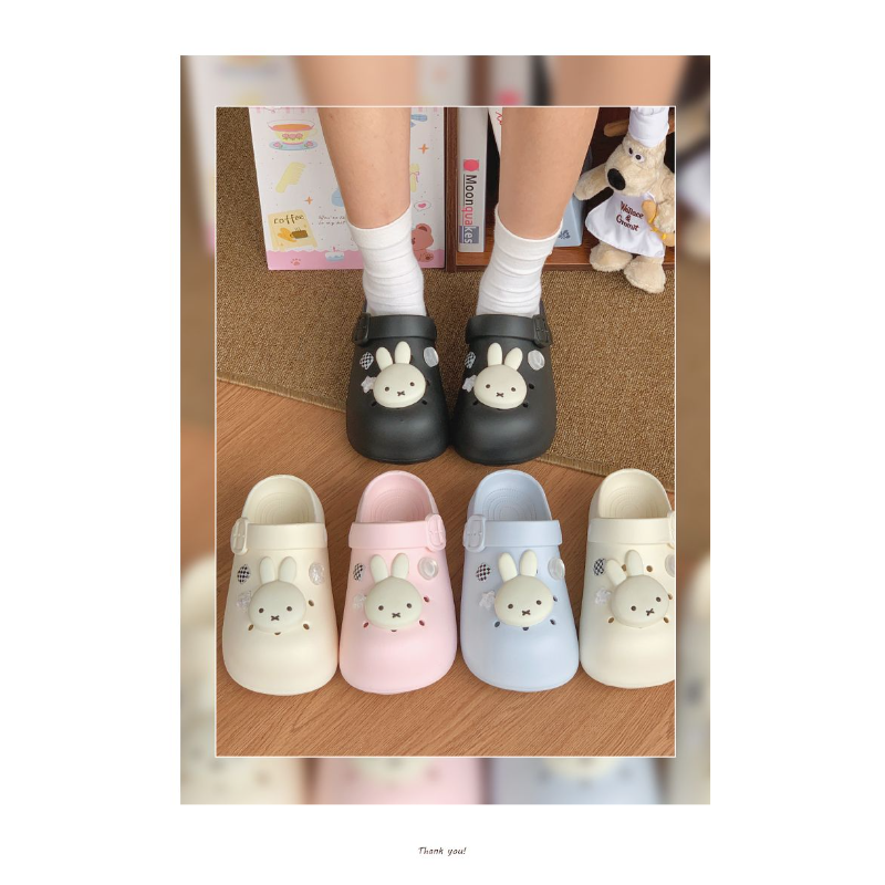 Miffy Rabbit Thick soled Arch  - Summer Clothing For A Beach avis et prix