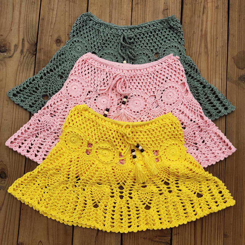 8 Color Hand Crochet Florens S - Sarong Pareo Wrap avis et prix
