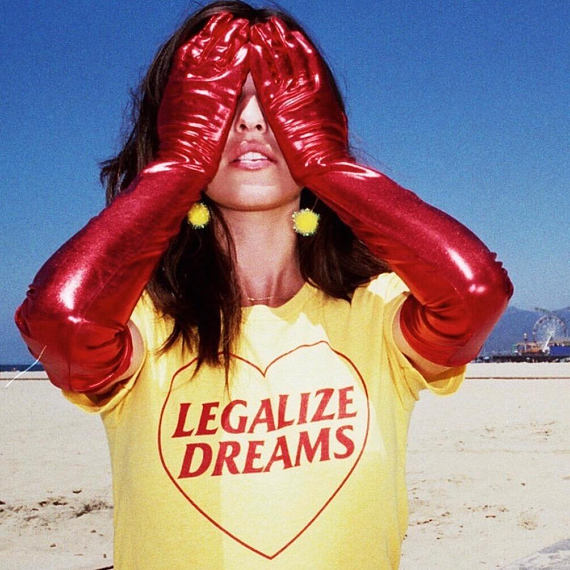 Skuggnas DREAMS tee tshirt wom - Soft Summer Yellow Clothing avis et prix