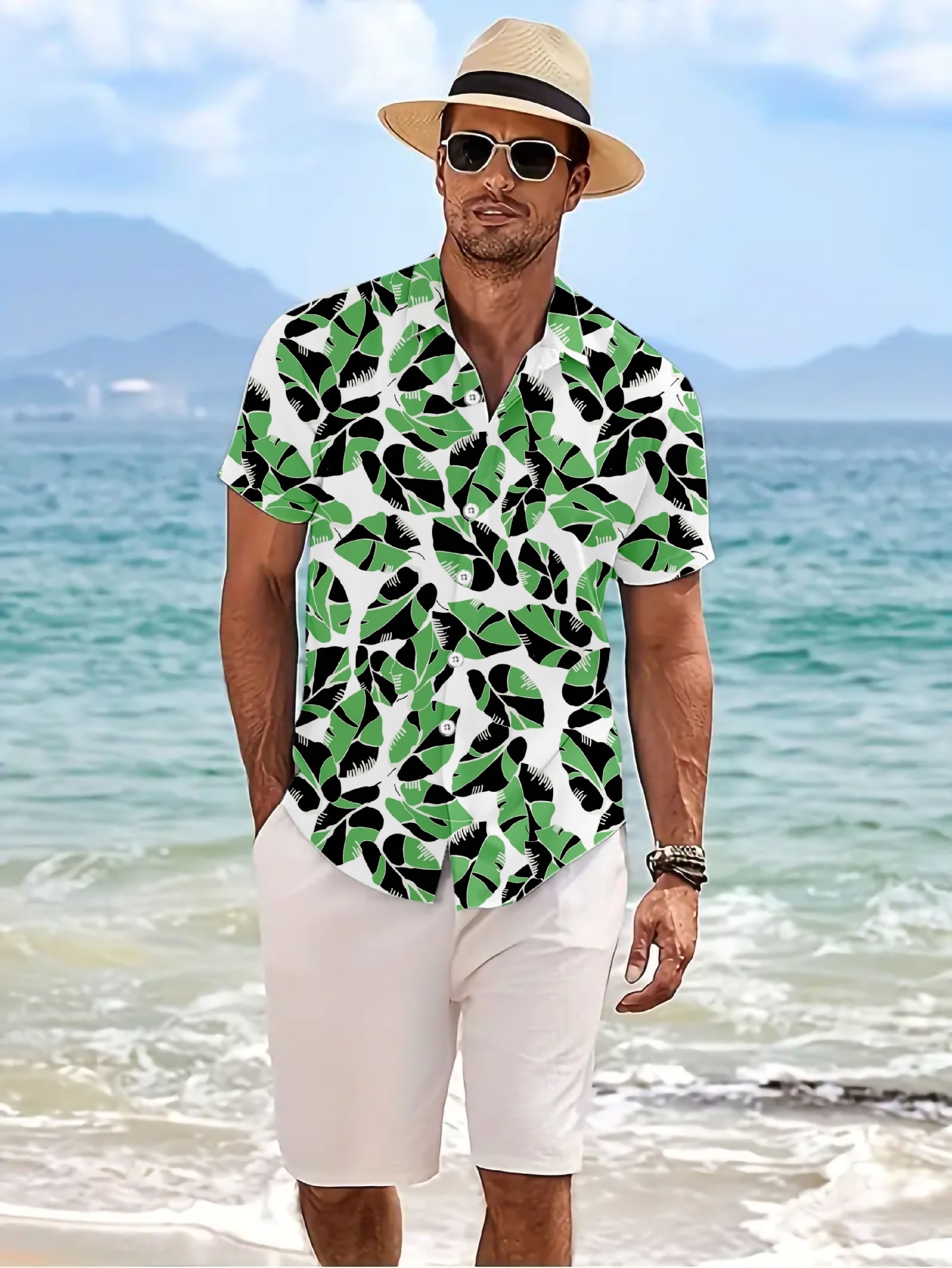 2025 New men's short sleeved 3 - Summer 2025 Clothing Essentials avis et prix