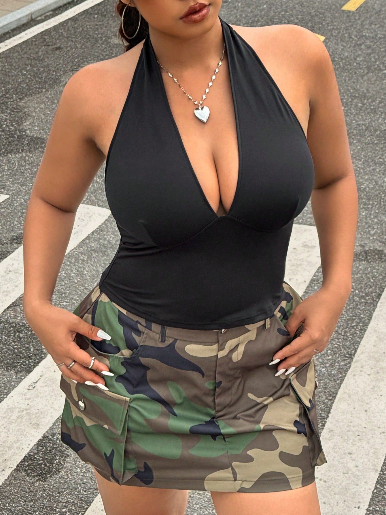 New fashion solid color plus s - Summer Clothing For Plus Size Women avis et prix