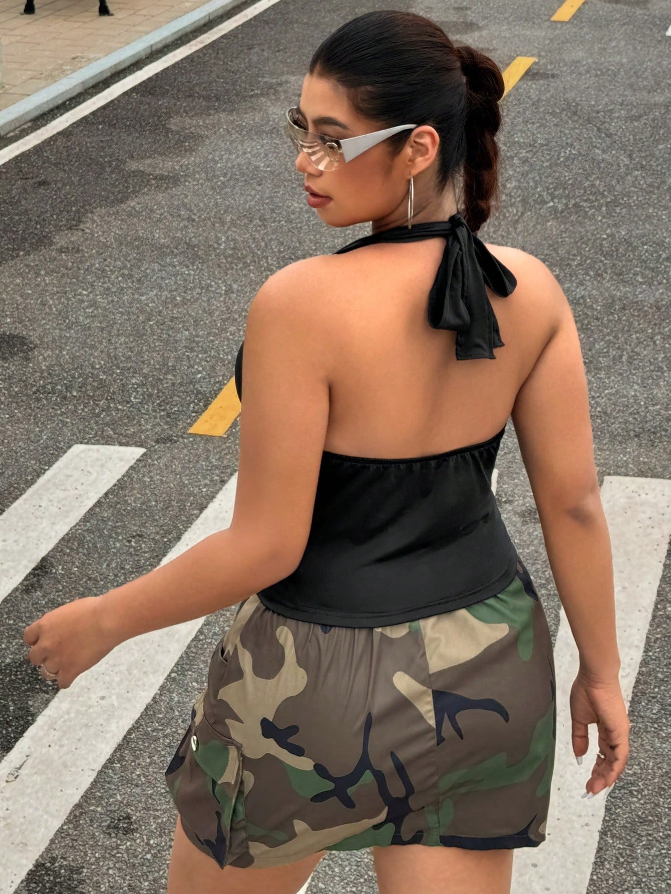 New fashion solid color plus s - Summer Clothing For Plus Size Women avis et prix