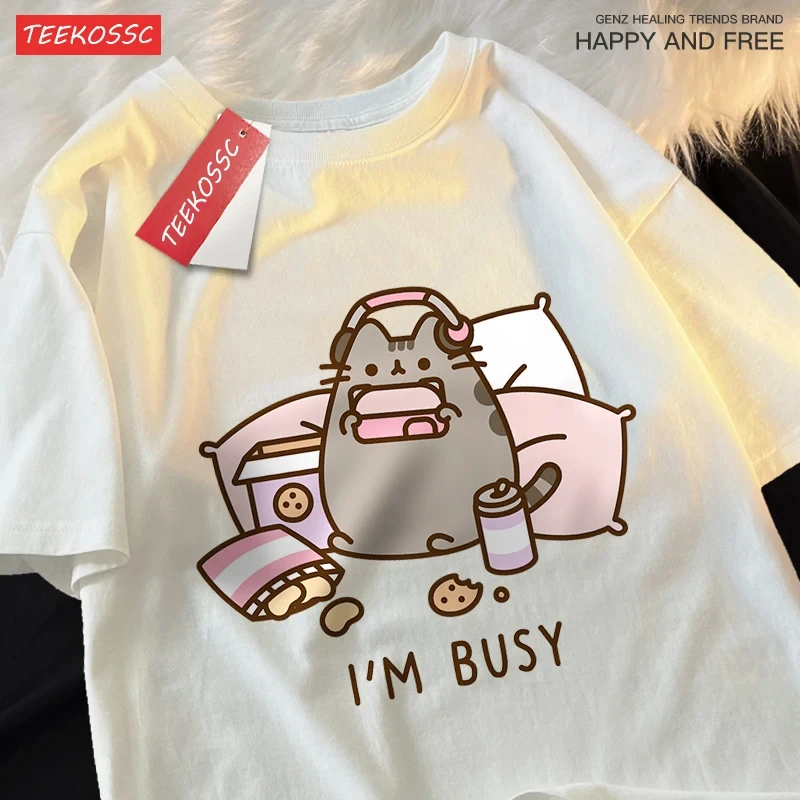 Busy Cat Playing Games With He - Summer Games Clothing Brand avis et prix