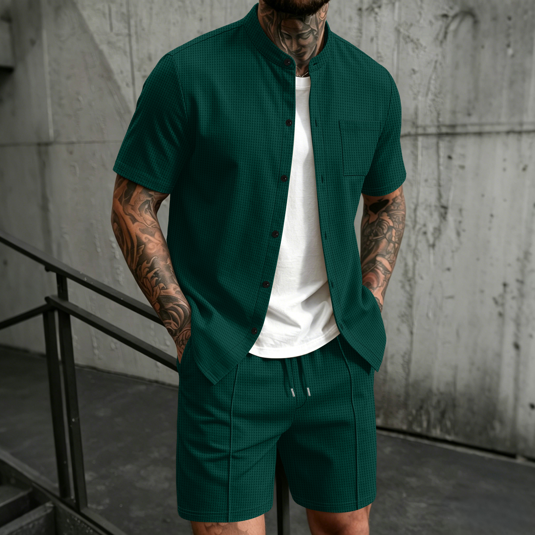 Men's 2 Piece Outfit, Stand Co - Summer Clothing Essentials avis et prix