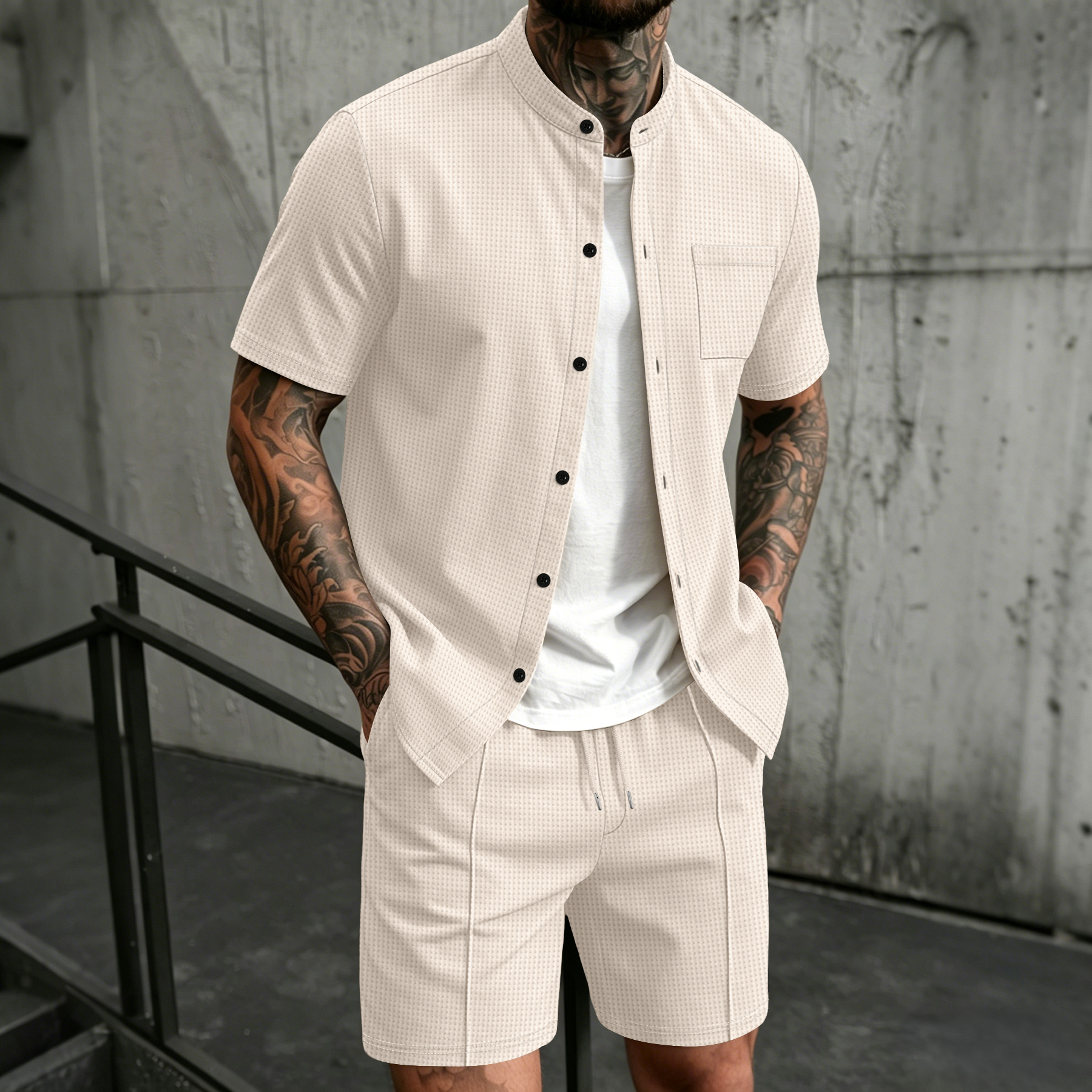 Men's 2 Piece Outfit, Stand Co - Summer Clothing Essentials avis et prix