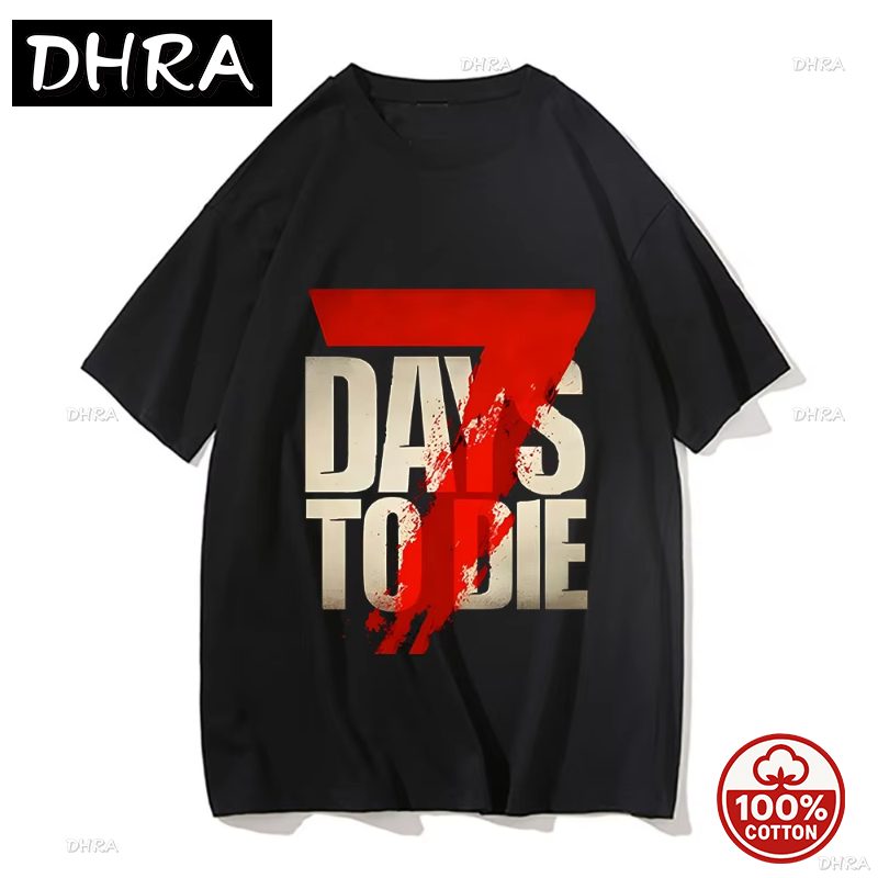 7 Days To Die Hot Game Mens Sh - Summer Games Clothing Brand avis et prix