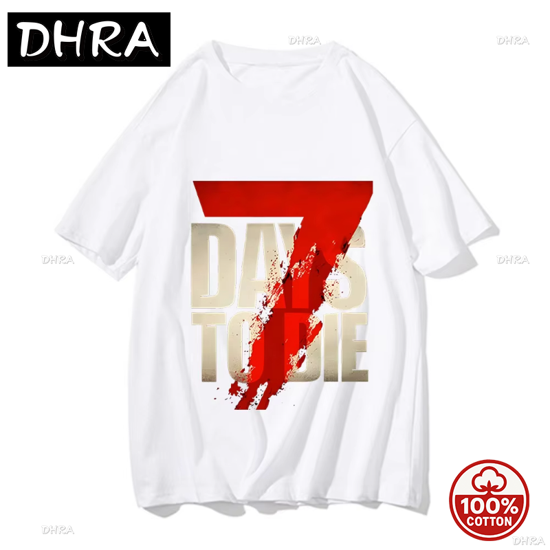 7 Days To Die Hot Game Mens Sh - Summer Games Clothing Brand avis et prix