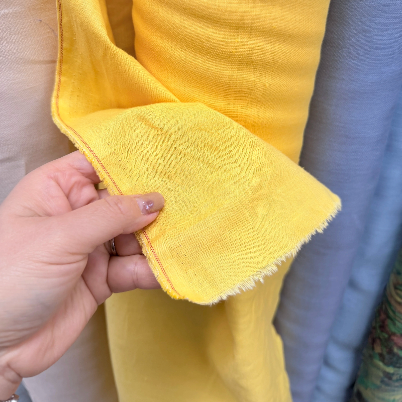 Yellow Blend Fabric Breathable - Soft Summer Yellow Clothing avis et prix