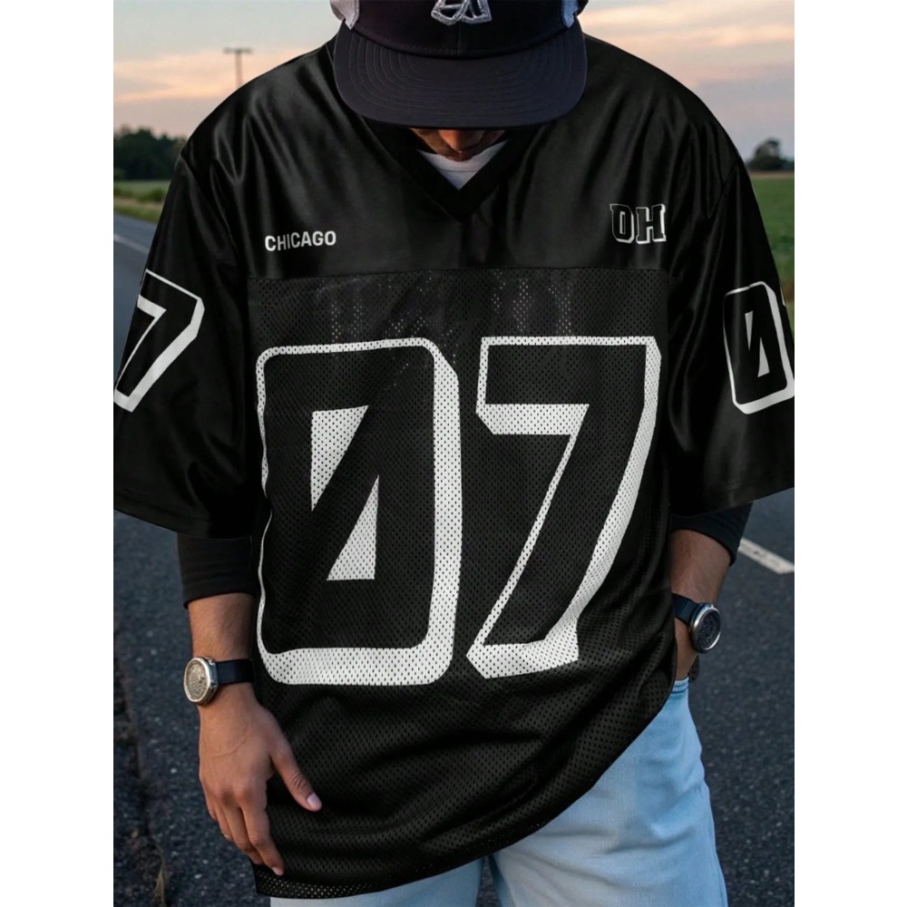2026 Summer New Men's V-Neck T - Summer Clothing Essentials avis et prix