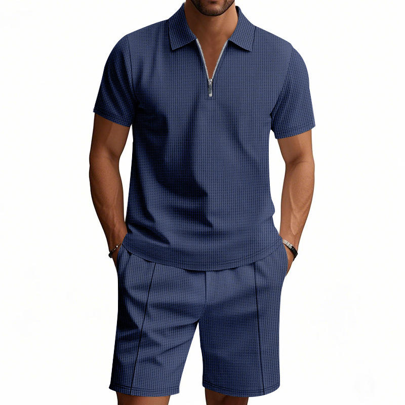 Summer Casual Men's Zipper Sho - Summer Clothing For A Beach avis et prix