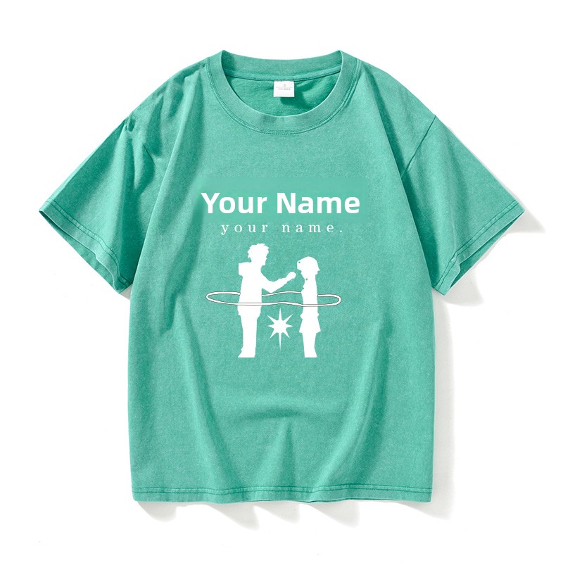 Loose Cotton round Neck Short  - Summer Clothing Names avis et prix