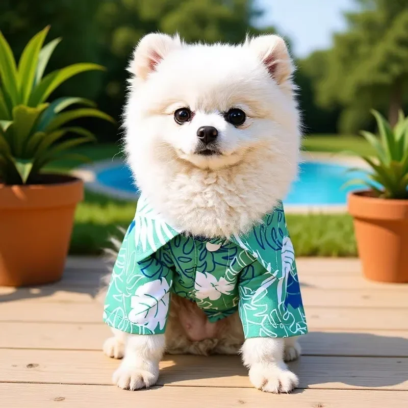 Handsome Small Dog Clothes Sum - Summer Dog Clothing avis et prix