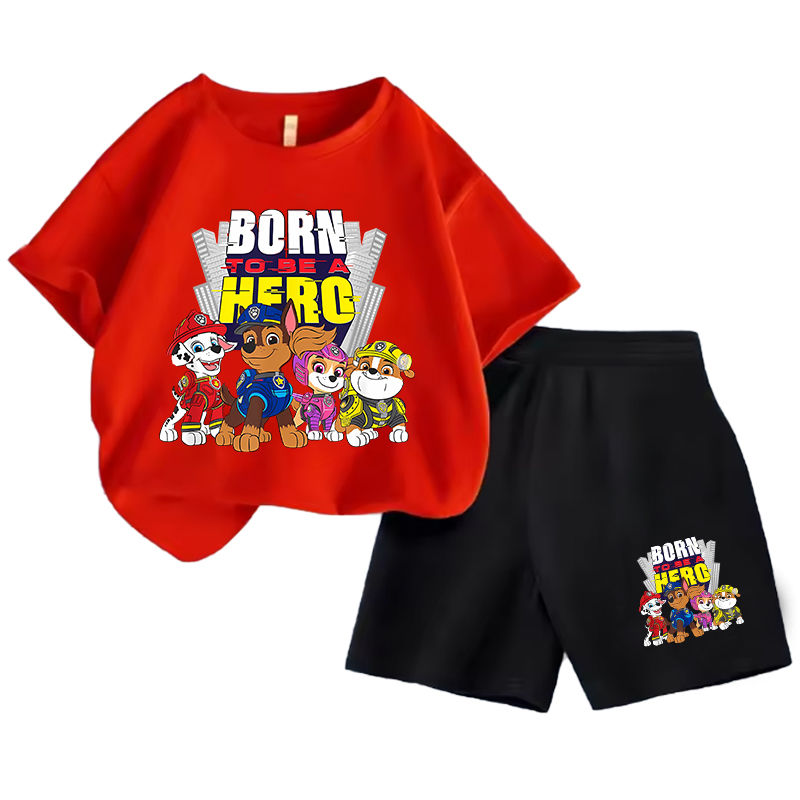 Cartoon Paw Patrols Kids Cloth - Summer Dog Clothing avis et prix