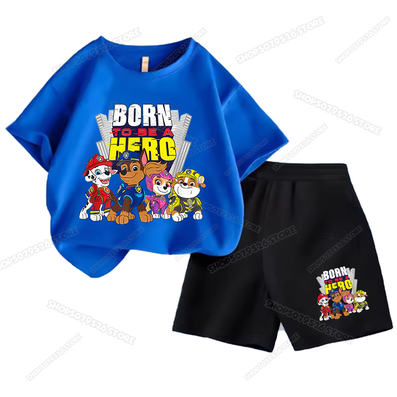 Cartoon Paw Patrols Kids Cloth - Summer Dog Clothing avis et prix