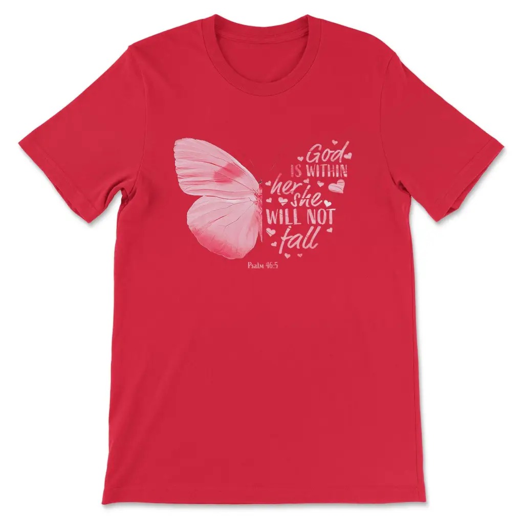 God Is Within Her She Will Not - Summer Clothing Not Shein avis et prix
