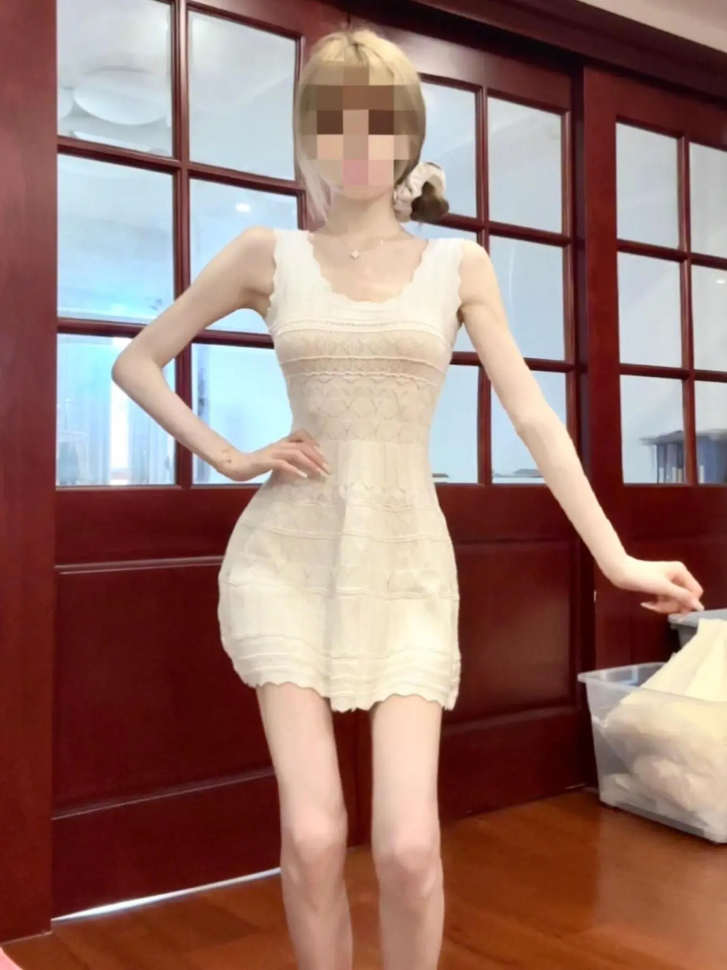 Sweet Knitted Dress Slim Fit W - Summer Line Clothing Brand avis et prix
