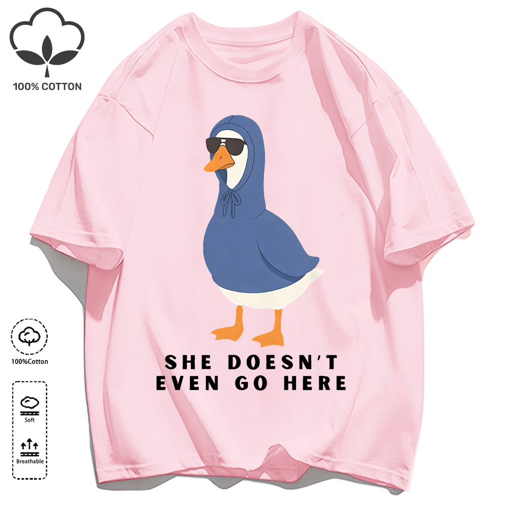 She Doesn'T Even Go Here Print - Summer Clothing Not Shein avis et prix