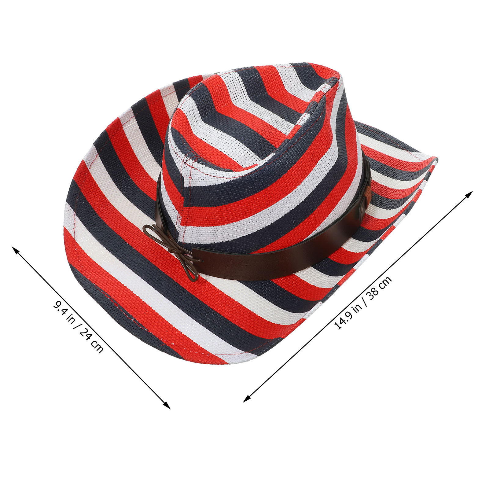 Cowboy Hat Western Style Fashi - Sun Hat Wide Brim avis et prix