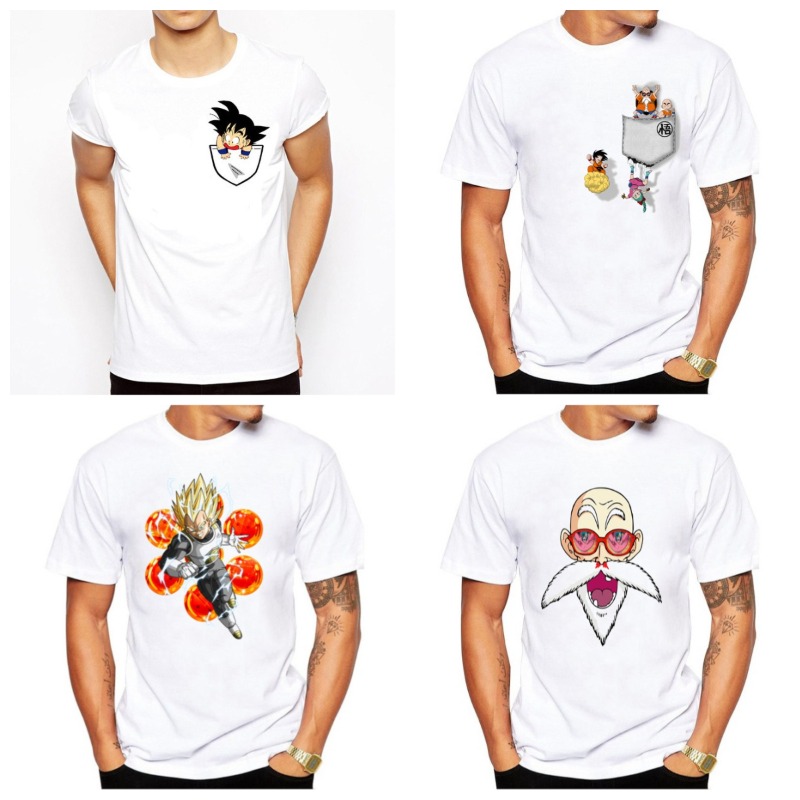 Dragon Ball Son Goku T-shirt A - Summer Clothing Cartoon avis et prix