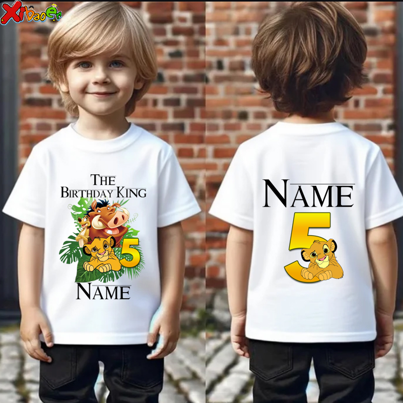 Birthday Boy Shirts 5th Kids M - Summer Clothing Name avis et prix