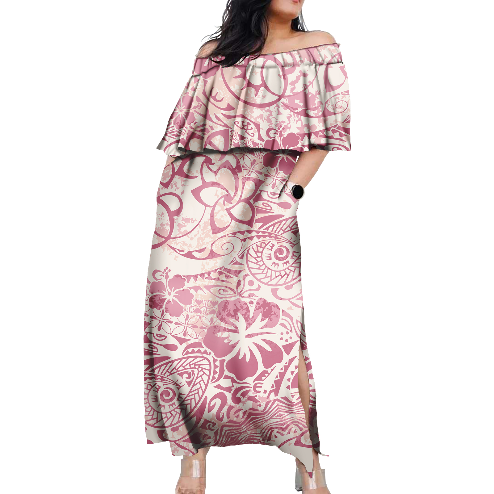 Hawaiian Floral Design Women D - Summer Clothing For Plus Size Women avis et prix